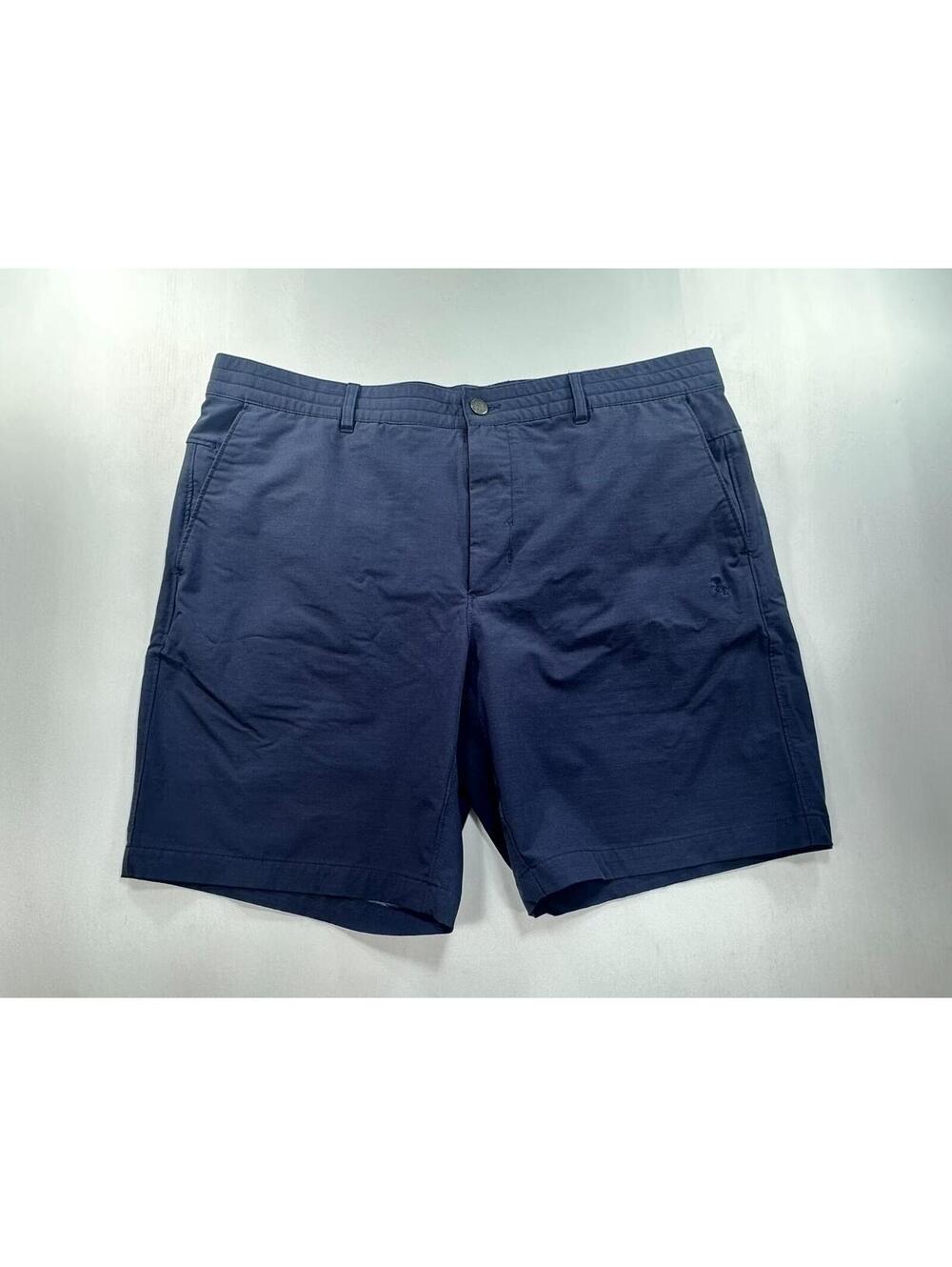 Original Penguin Flat Athletic Chino Shorts Blue Mens 36